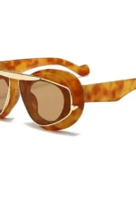 Tinted Lens Slim Frame Sunglasses