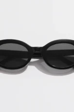 Tortoiseshell Oval Sunglasses