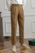 Agnes | High Rise Straight Leg Trousers