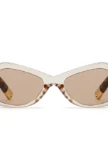 Neutral Cat-Eye Sunglasses
