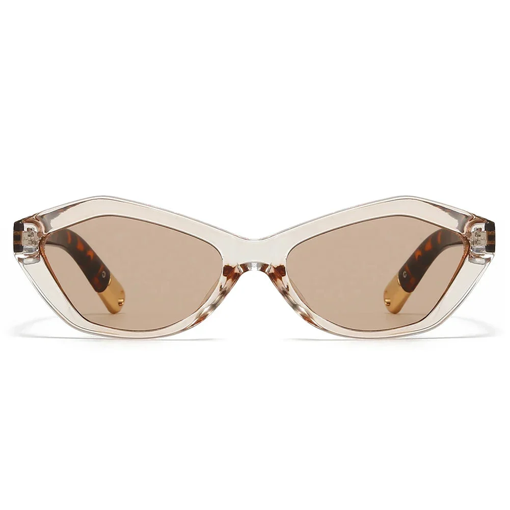 Neutral Cat-Eye Sunglasses