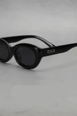 Thick Rim Round Sunglasses