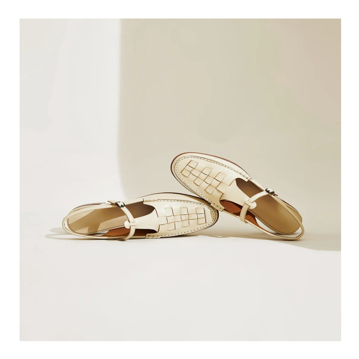 Peggy | Italian Leather Slingback Sandals