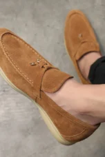 Maxime | Genuine Suede Tassel Loafers