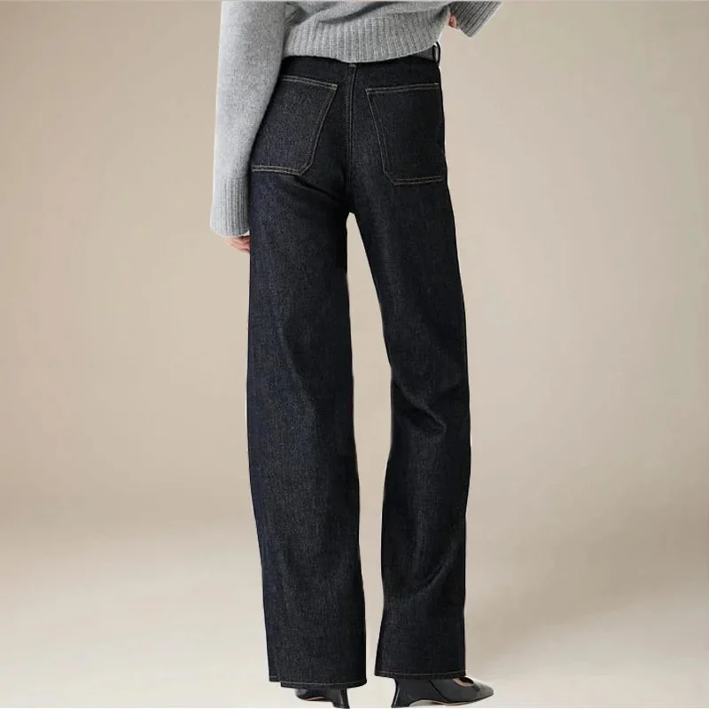 Johanne | High Waist Wide Leg Denim Jeans