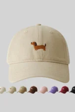 Embroidered Dachshund Baseball Cap
