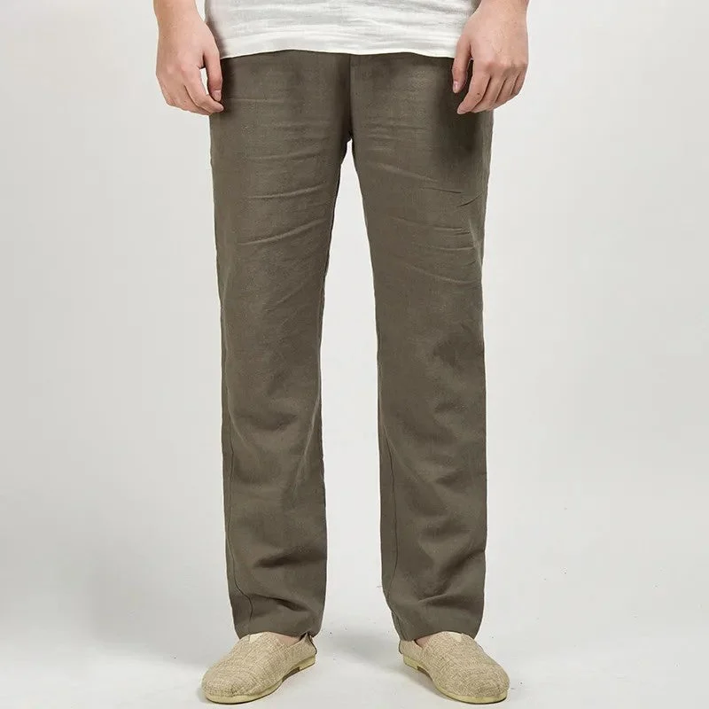 Dolores | 50/50 Linen Cotton Trousers