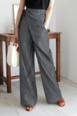 Paquerette | Cotton Pinstripe Trousers