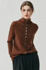 Albertine | Cashmere Button Cardigan