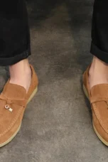 Maxime | Genuine Suede Tassel Loafers