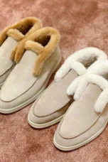 Lila | Shearling-Lined Loafer Boots