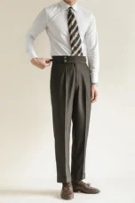 Carole | High Waist Pleated Trousers
