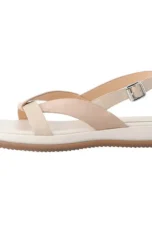 Maximilienne | Leather Low Platform Sandals