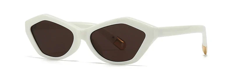 Neutral Cat-Eye Sunglasses
