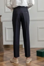 Agnes | High Rise Straight Leg Trousers