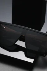 Bamboo Arm Polarized Sunglasses