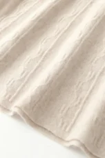 Olympia | Merino Wool Knit A-Line Skirt