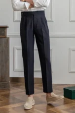 Agnes | High Rise Straight Leg Trousers