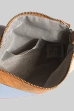 Faceted Panel Structured Handbag