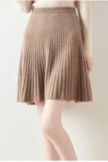 Laurentine | Merino Wool Mini Skirt