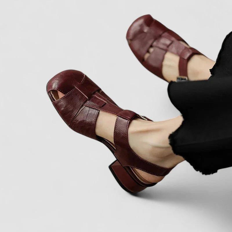 Edith | Ankle Strap Cushioned Mary Janes