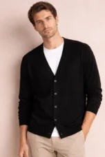 Martine | Cotton-Blend Button Cardigan