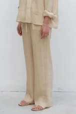 Delima | Pure Linen Drawstring Pants