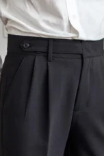 Agnes | High Rise Straight Leg Trousers