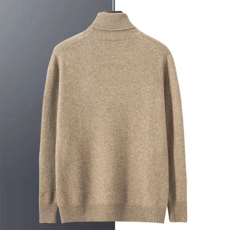 Jean-Guy | 100% Cashmere Low Turtleneck