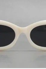 Thick Rim Round Sunglasses