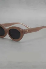 Thick Rim Round Sunglasses