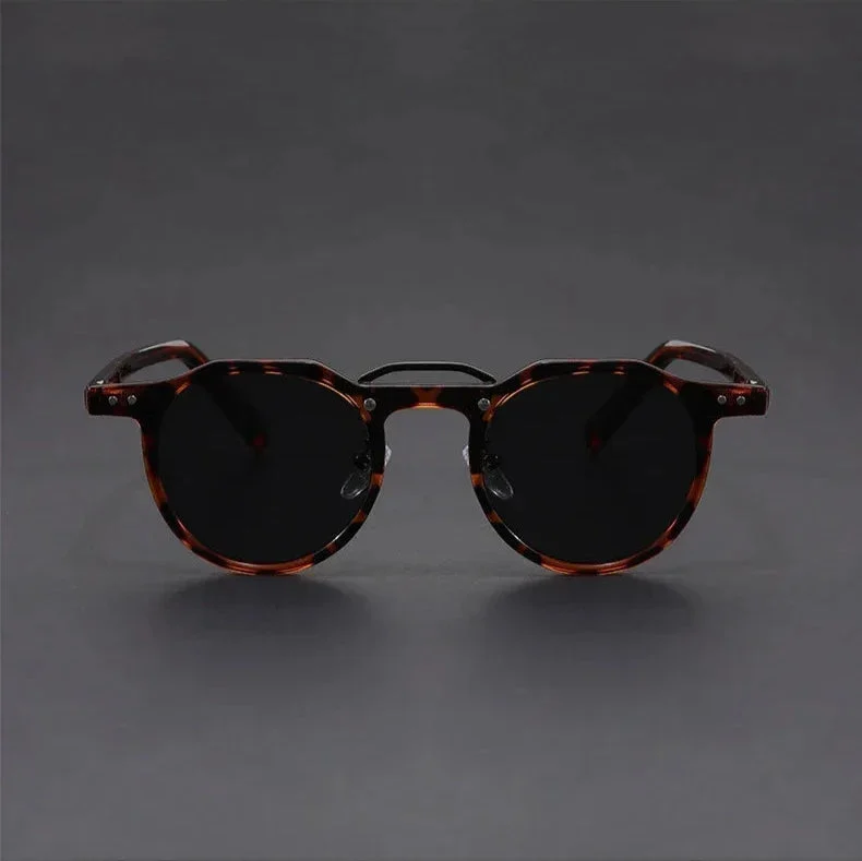 Round Frame Polarized Sunglasses