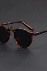 Round Frame Polarized Sunglasses