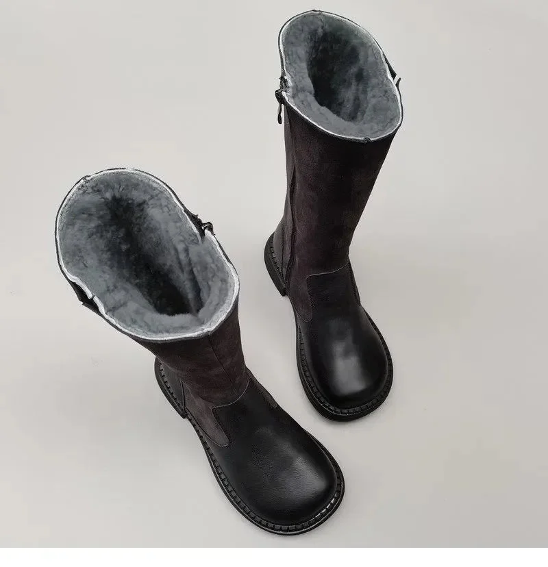 Jacqueline | Wool-Lined Riding Boots