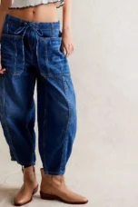 Maryse | Pull-On 100% Cotton Denim Jeans