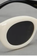 Thick Rim Round Sunglasses