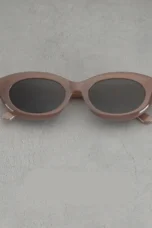 Thick Rim Round Sunglasses