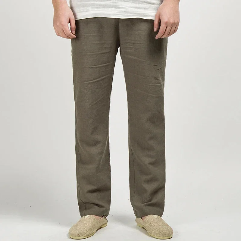 Dolores | 50/50 Linen Cotton Trousers