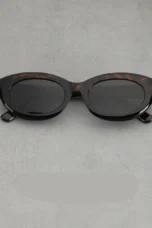 Thick Rim Round Sunglasses