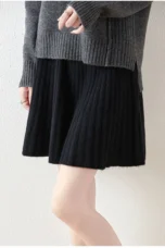 Laurentine | Merino Wool Mini Skirt