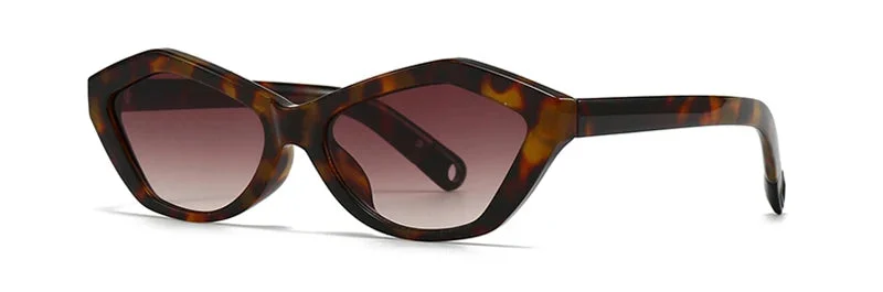 Neutral Cat-Eye Sunglasses