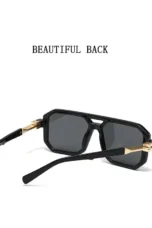Oversized Square Retro Sunglasses