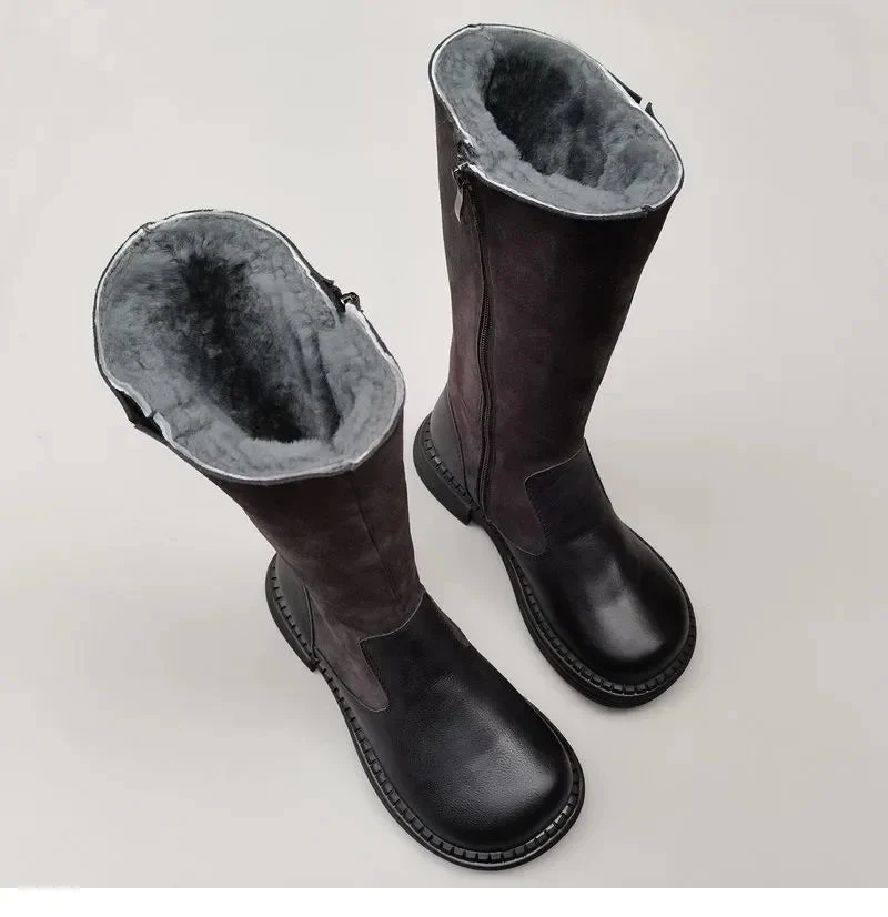Jacqueline | Wool-Lined Riding Boots