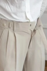 Agnes | High Rise Straight Leg Trousers