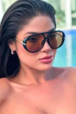 Double Bridge Metal Aviator Sunglasses
