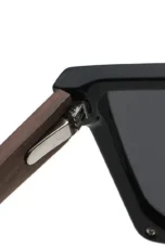 Bamboo Arm Polarized Sunglasses