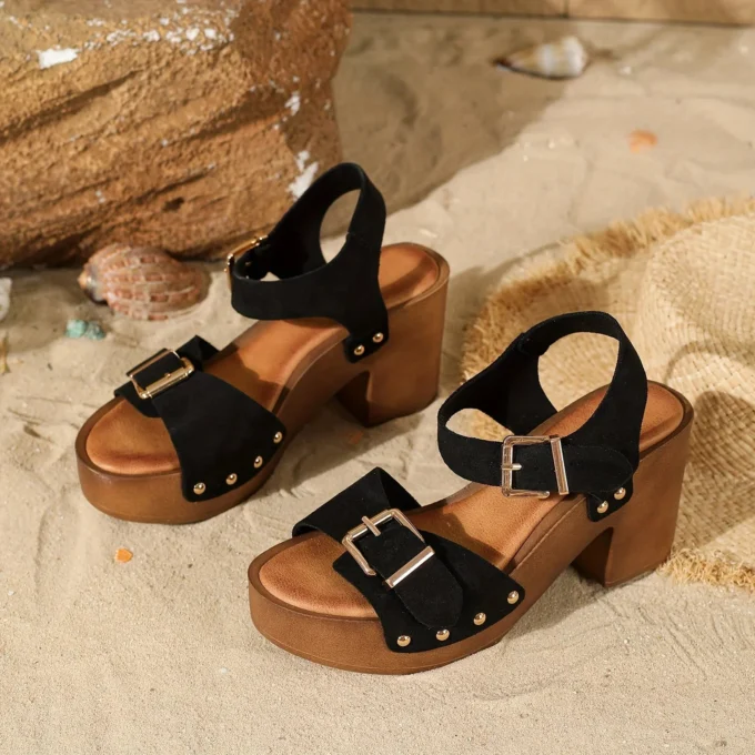 Ivy | Platform Block Heel Sandals
