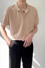 Dollard | 100% Cotton Ribbed Knit Polo