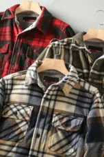 Patrice | Fleece Lined Flannel Shirt Jacket