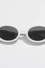 Tortoiseshell Oval Sunglasses